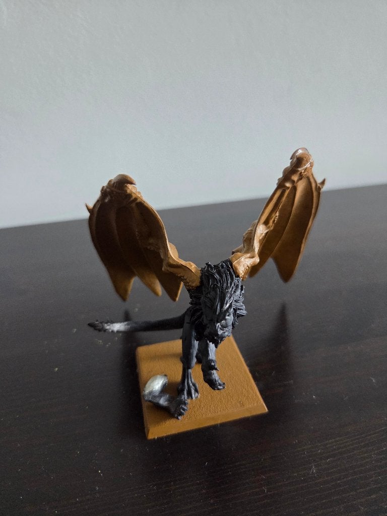 Warhammer Old World Manticore, Met verf, Figuurtje(s), Warhammer, Ophalen of Verzenden