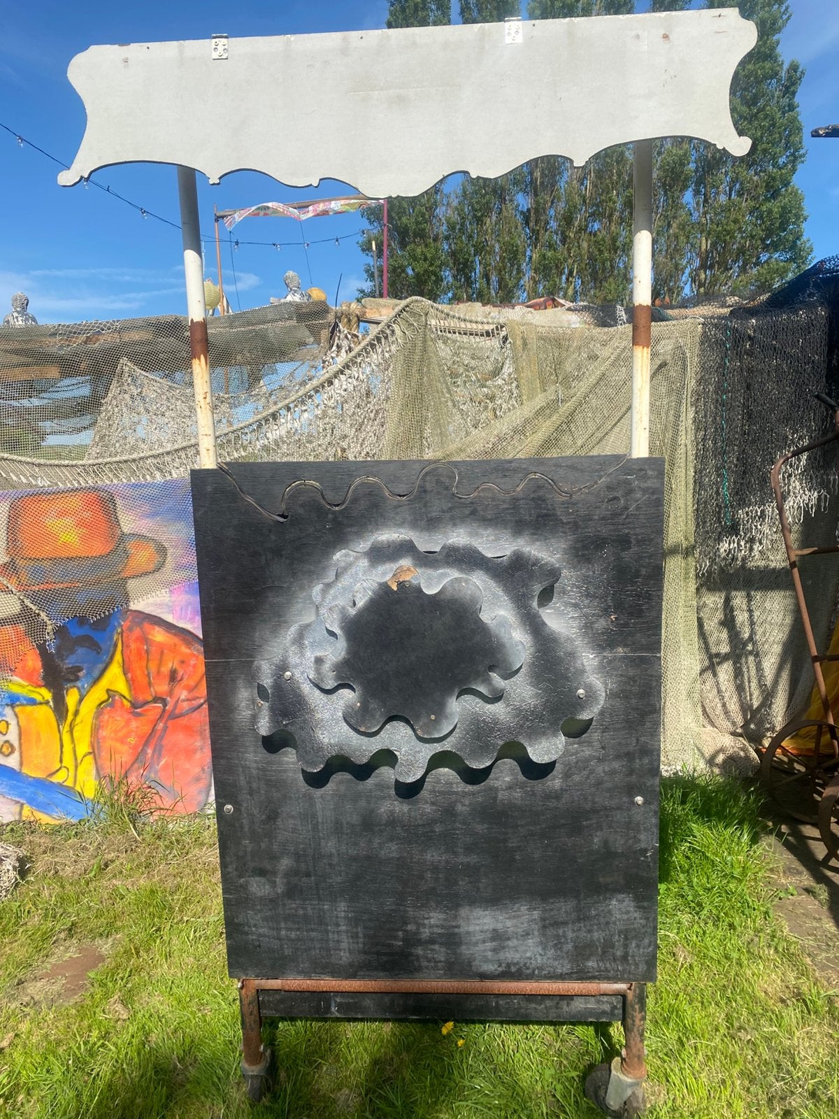 Dj booth, Ophalen of Verzenden, Gebruikt, Overige brandstoffen, Pelletkachel