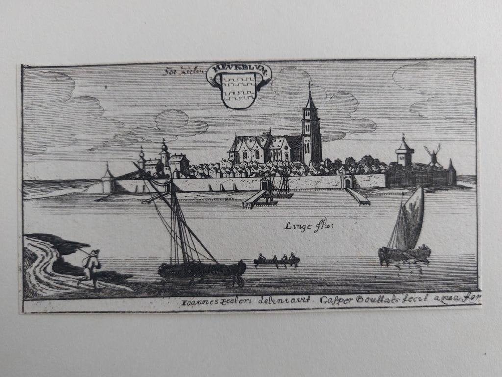 30 / Gravure uit 17-18e eeuw van Heukelom, Ophalen of Verzenden
