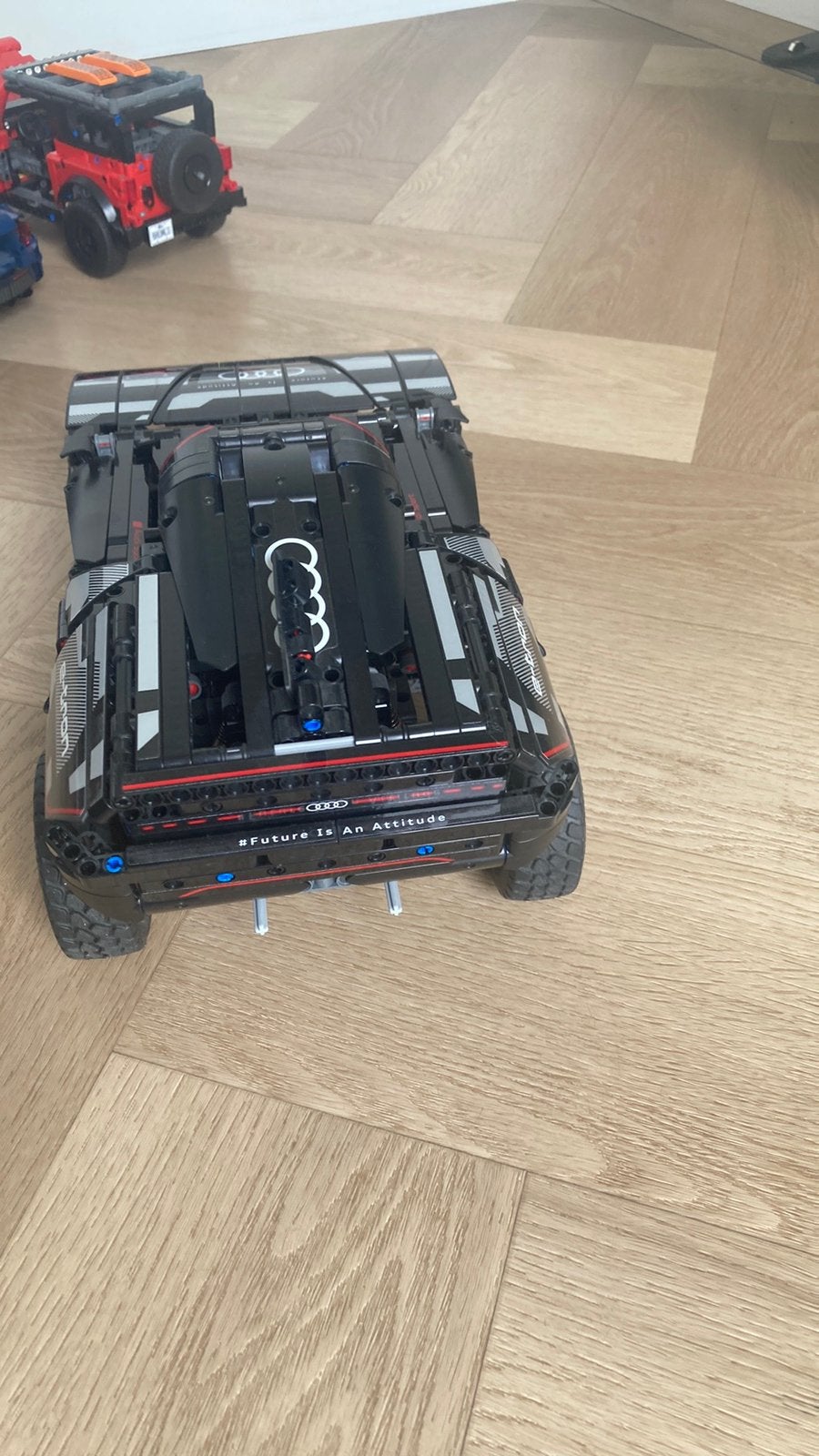 Lego technic Audi RS Q e-tron 42160, Ophalen, Lego, Zo goed als nieuw, Complete set