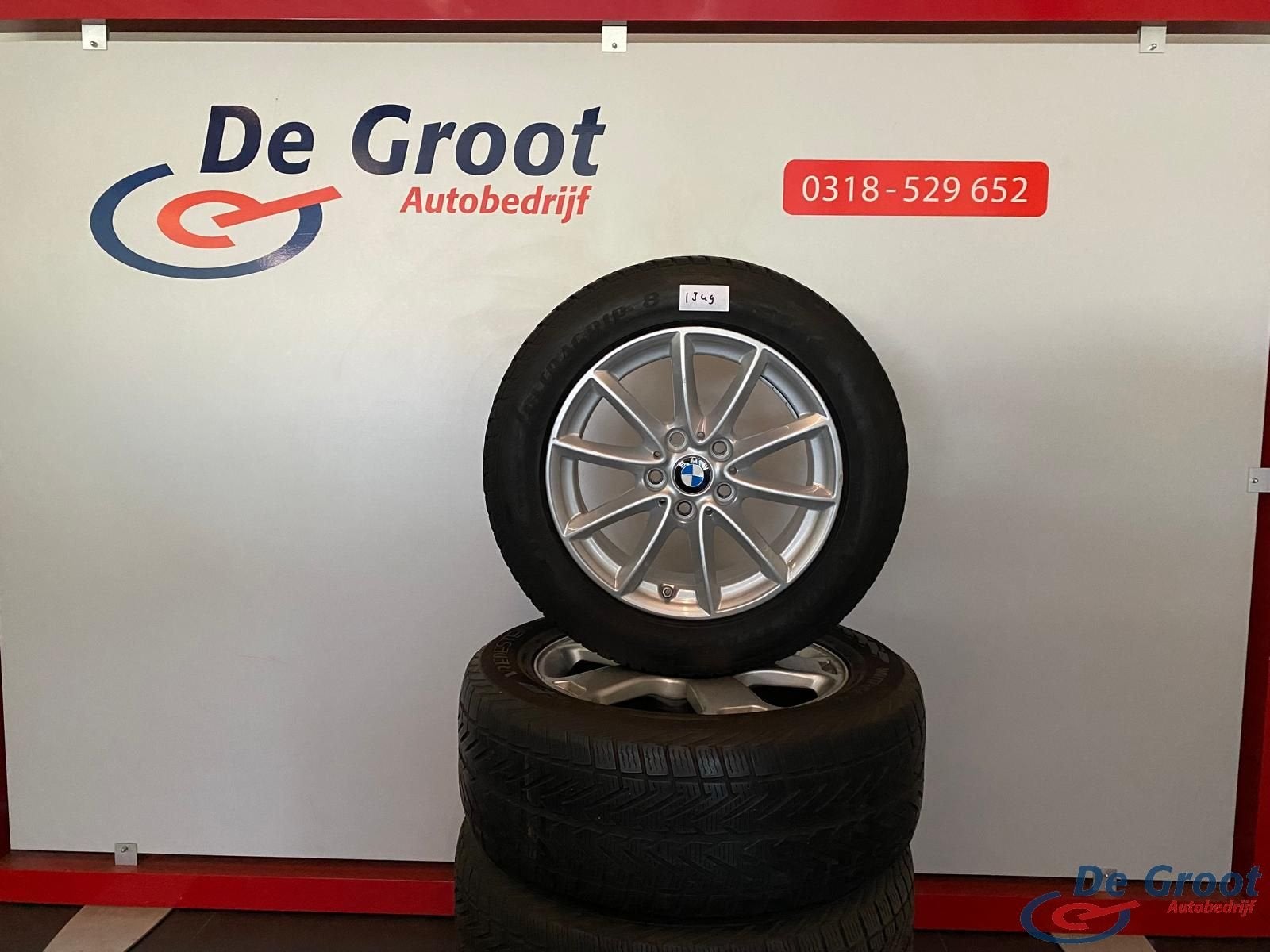 Winterwielen / winterbanden 205/60/16 BMW 2-serie, Ophalen, Gebruikt, -, Banden en Velgen
