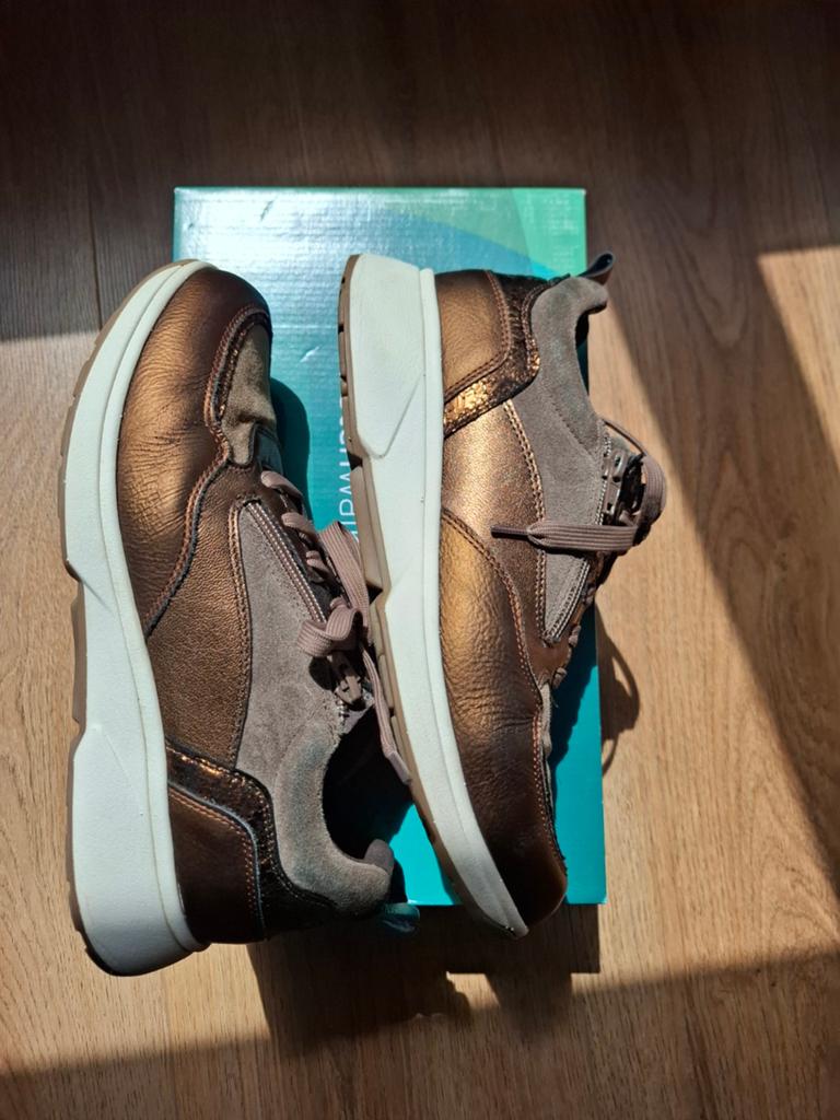 Xsensibles Stretchwalker Dames Sneakers Maat 41 H-Leest, Bruin, Verzenden, Sneakers of Gympen, Gedragen