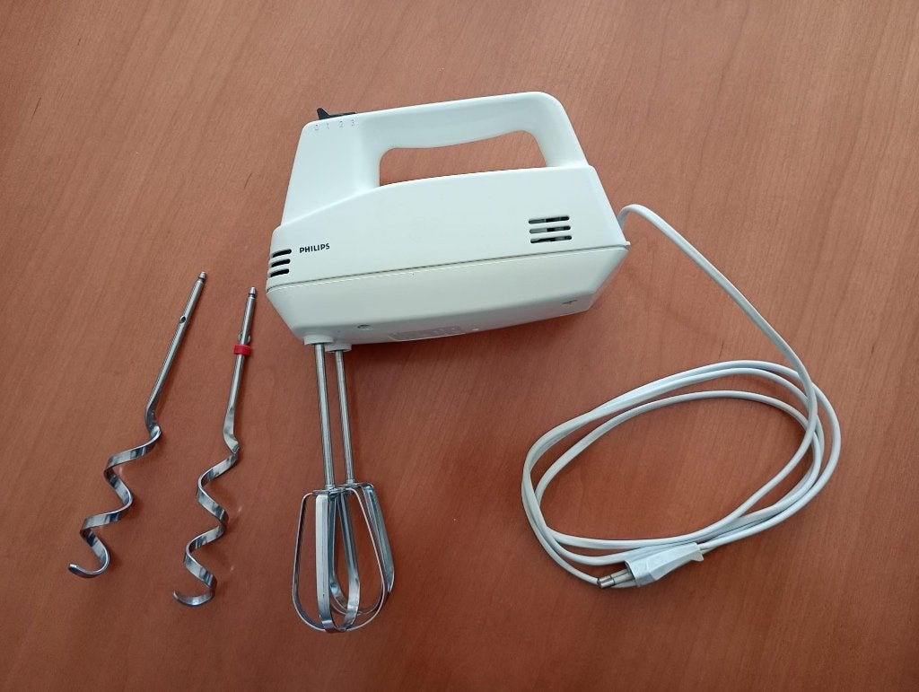 Mixer vintage Philips / bieden, Minder dan 1 liter, Ophalen of Verzenden, Zo goed als nieuw, 2 snelheden