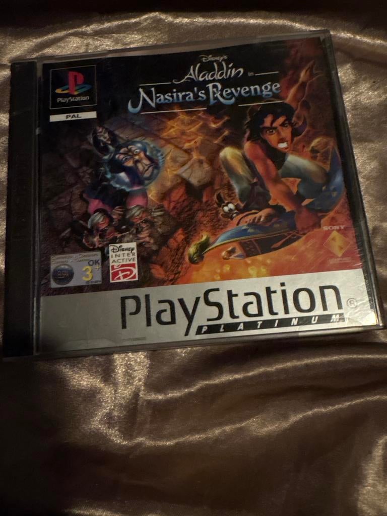 Disney's Aladdin in Nasira's Revenge - PlayStation 1, Avontuur en Actie, Gebruikt, 1 speler, Ophalen of Verzenden