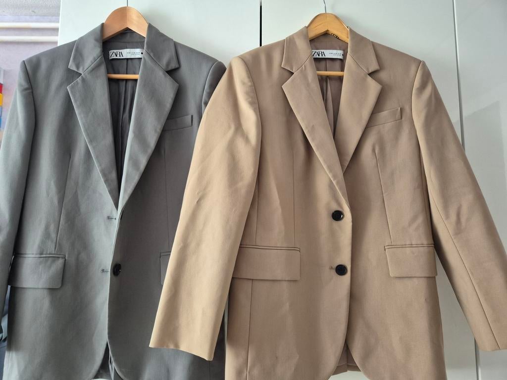 Mooie dames blazers van zara. Maat xs, Kleding | Dames, Ophalen of Verzenden, Zo goed als nieuw, Maat 34 (XS) of kleiner, Groen