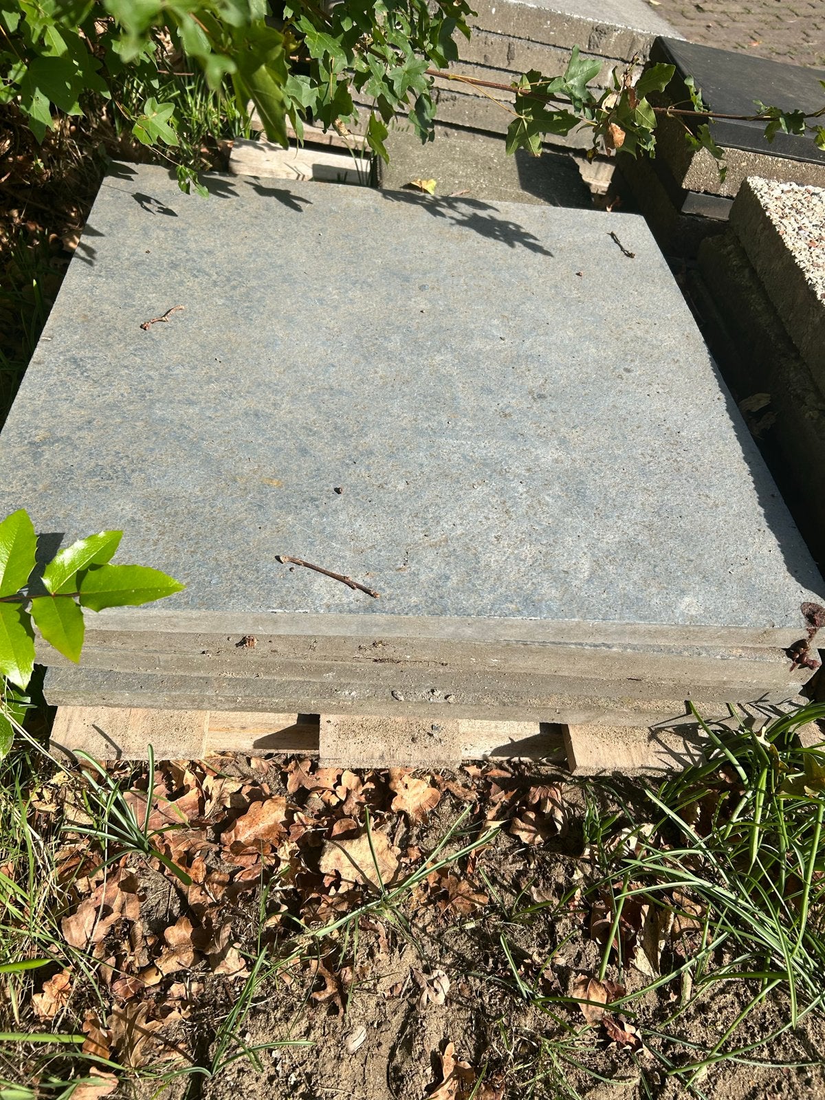 5 Grote Tegels 60x60x2,5 cm. Gratis ophalen., Ophalen, Gebruikt, Minder dan 5 m², Vloertegels