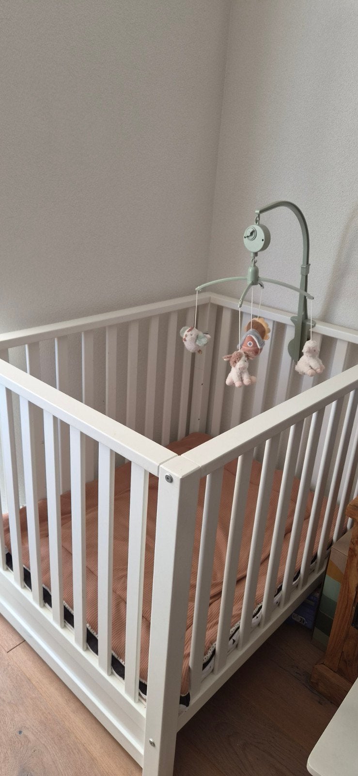 Box met lade - 102x79,5x85,5 cm, Kinderen en Baby's, Ophalen, Zo goed als nieuw, Rechthoekig, In hoogte verstelbaar