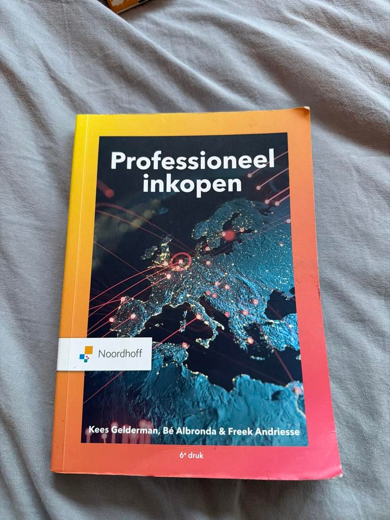 Professioneel inkopen - 6e druk, Boeken, Ophalen of Verzenden, Gamma, Gelezen, HBO