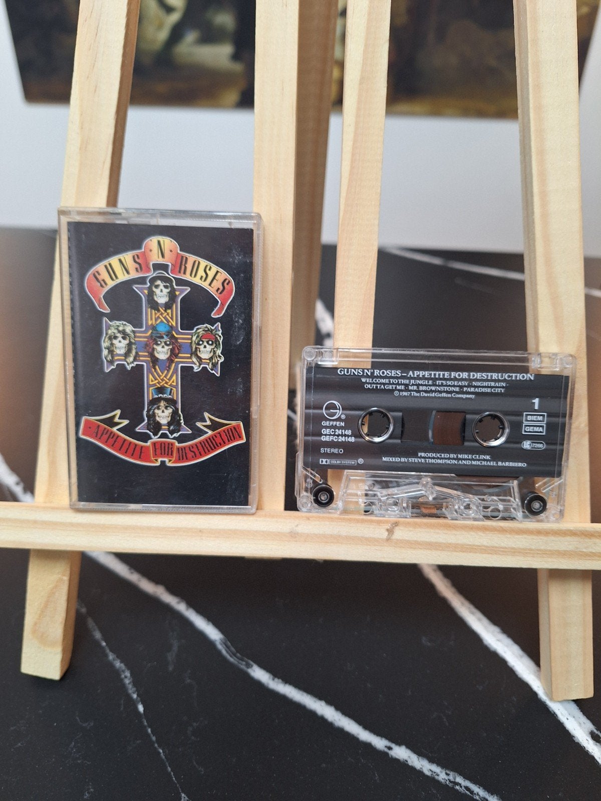 Guns N' Roses - Appetite for Destruction Cassette, Gebruikt, 1 bandje, Ophalen of Verzenden, Origineel