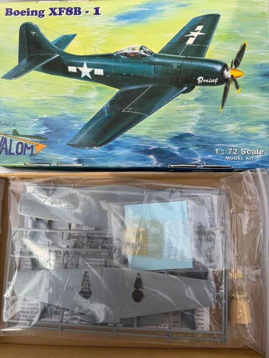 Boeing XF8B-1 Vliegtuig Modelbouw Kit 1:72 Schaal, Overige merken, 1:72 tot 1:144, Ophalen of Verzenden, Zo goed als nieuw