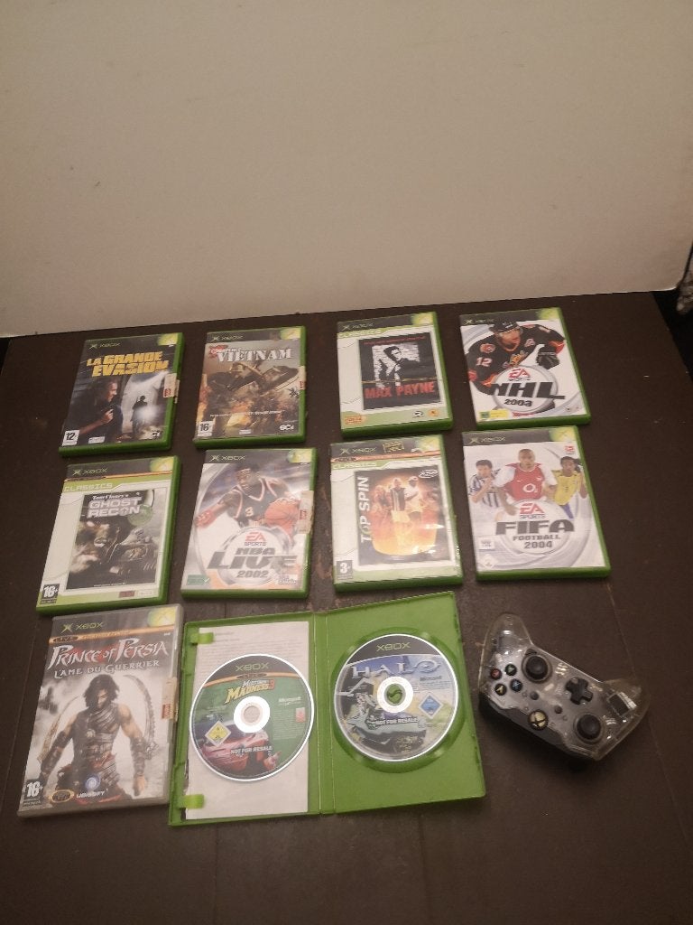 xbox games en controller, 1 speler, Ophalen of Verzenden, Overige genres, Vanaf 3 jaar