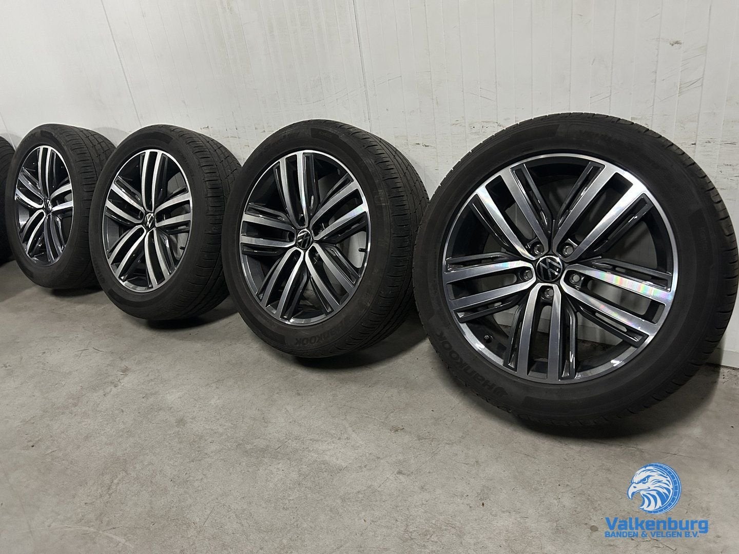 6-7mm! Originele VW Tiguan II 5NA Auckland 19 inch velgen 5x
