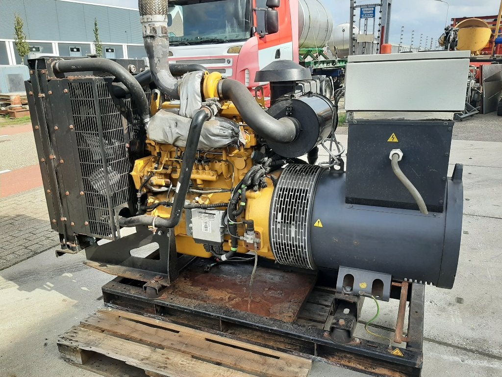 John Deere 4 cylinder aggregaat, Ophalen, Gebruikt, 30 kVA of meer, Dieselolie