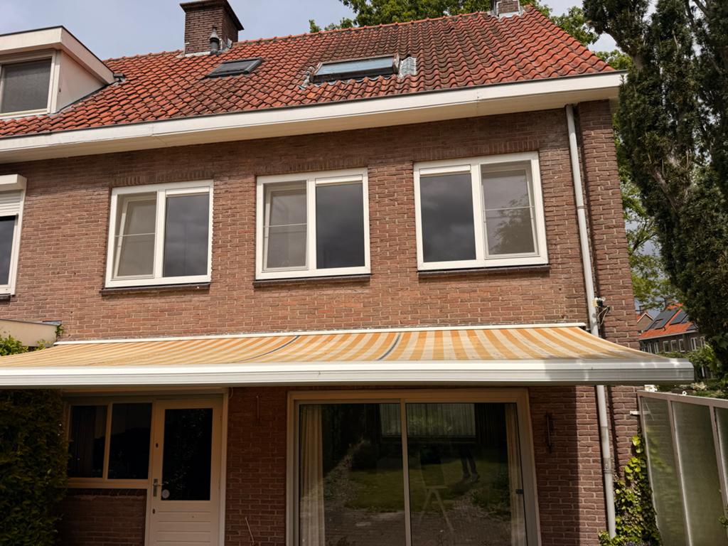 Zonnescherm voor terras of tuin - GRATIS, Tuin en Terras, Ophalen, Gebruikt, 450 cm of meer, Elektrisch