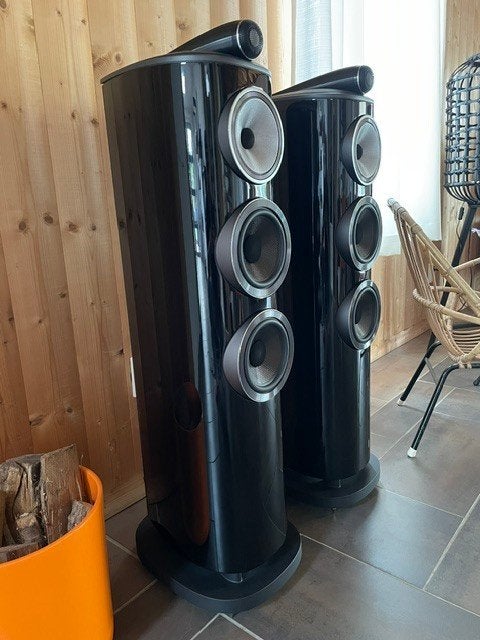 Bowers & Wilkins 804 D4 – Gloss Black – zeer nette staat., Ophalen, Zo goed als nieuw, Bowers & Wilkins (B&W)