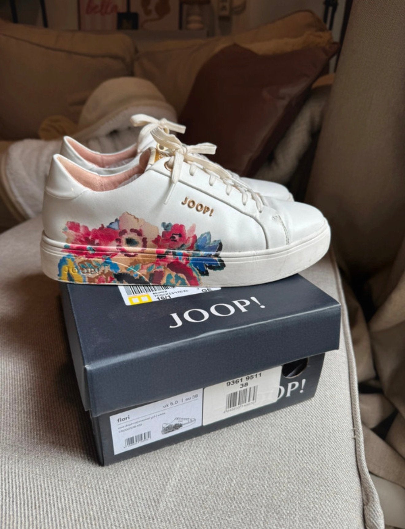 JOOP! sneakers maat 38, Ophalen of Verzenden, Zo goed als nieuw, Sneakers of Gympen