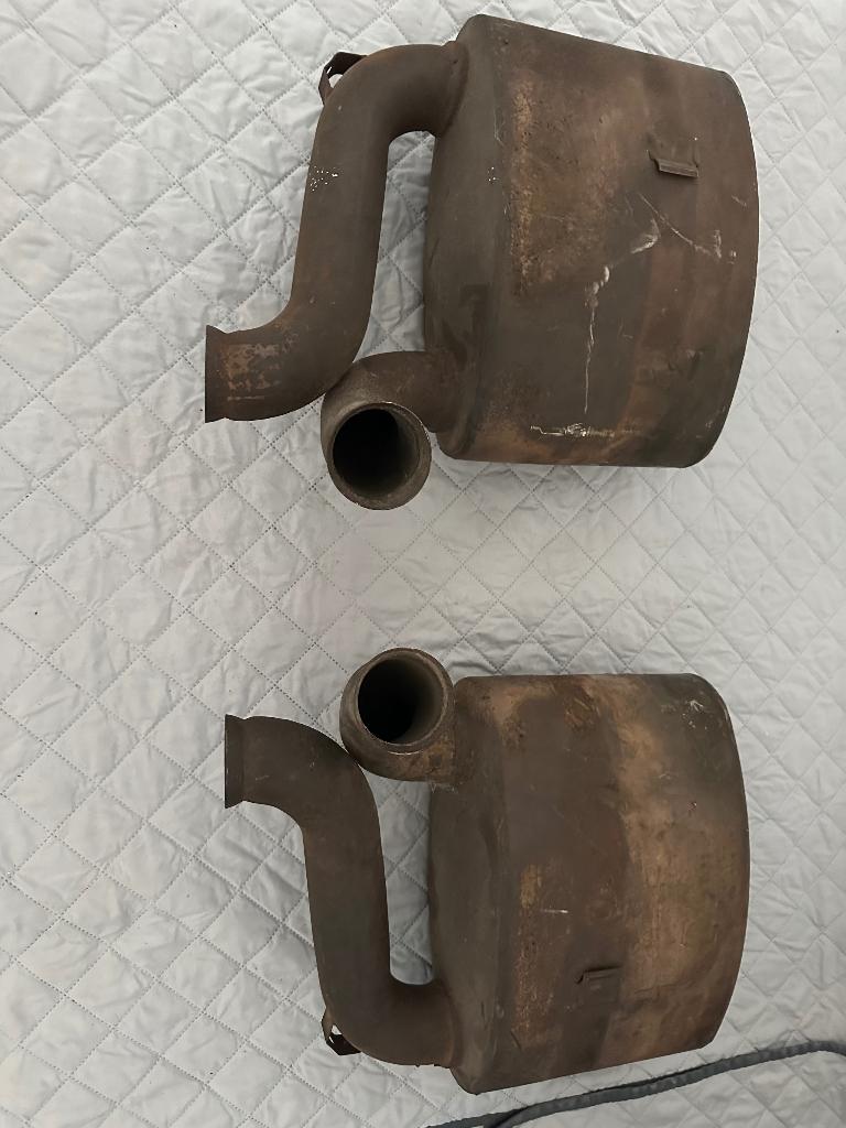 Porsche 993 Turbo uitlaatdempers, Ophalen, Gebruikt, Porsche