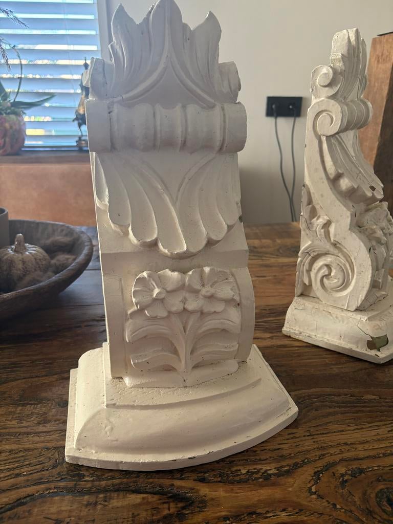 Decoratieve pilaren/steunen - set van 2, Ophalen
