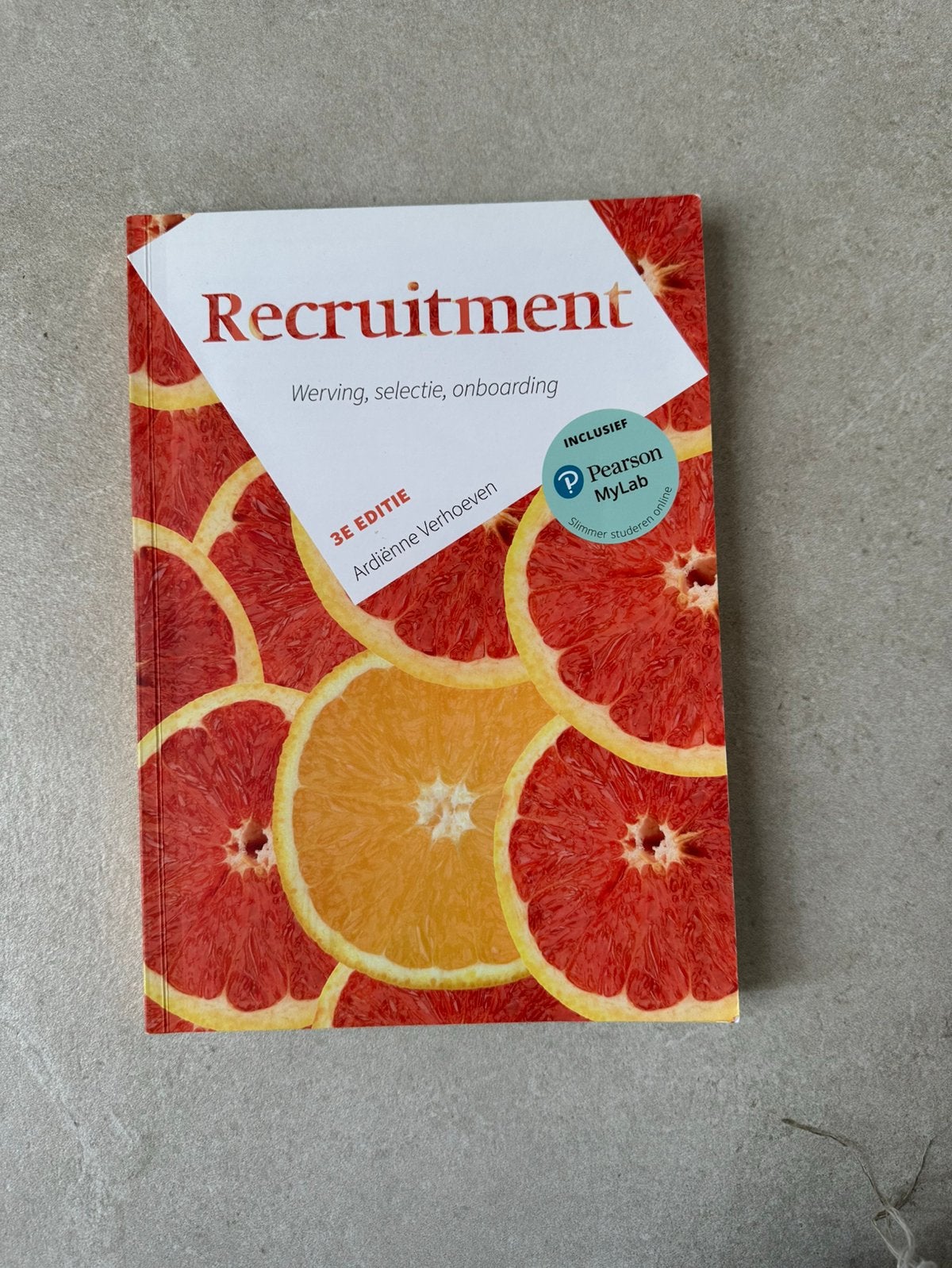 Recruitment: Werving, selectie, onboarding 3e editie, Boeken, Ophalen of Verzenden, Gamma, Zo goed als nieuw, HBO
