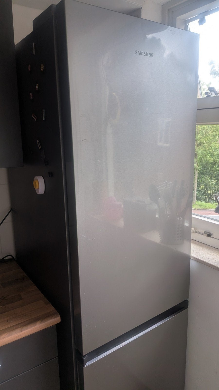 Prima Samsung koelkast  vriesvak, Witgoed en Apparatuur, Koelkasten en IJskasten, Ophalen, Gebruikt, 200 liter of meer, 60 cm of meer