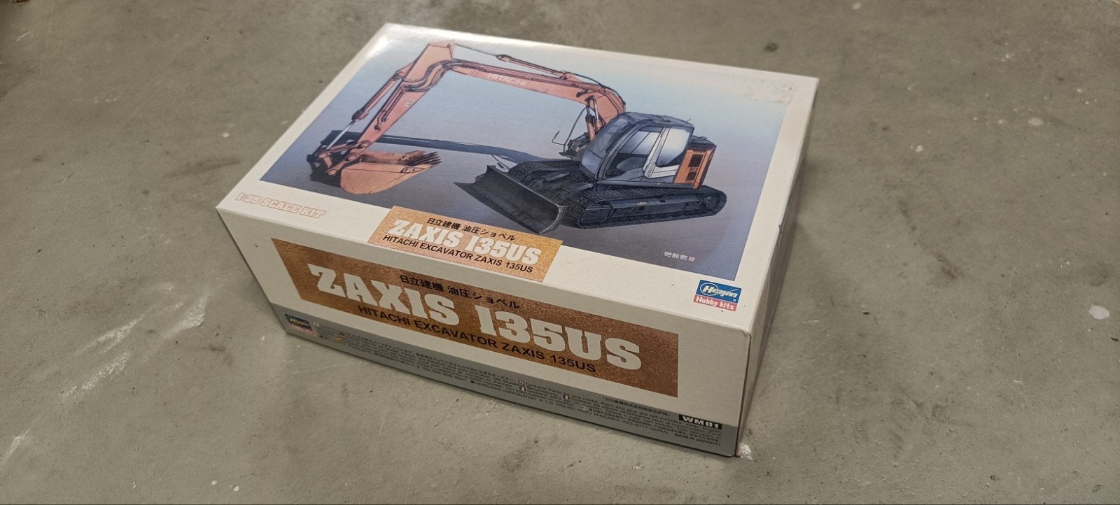 Hitachi zaxis 135 modelbouw kit, Ophalen of Verzenden, Nieuw, 1:32 tot 1:50
