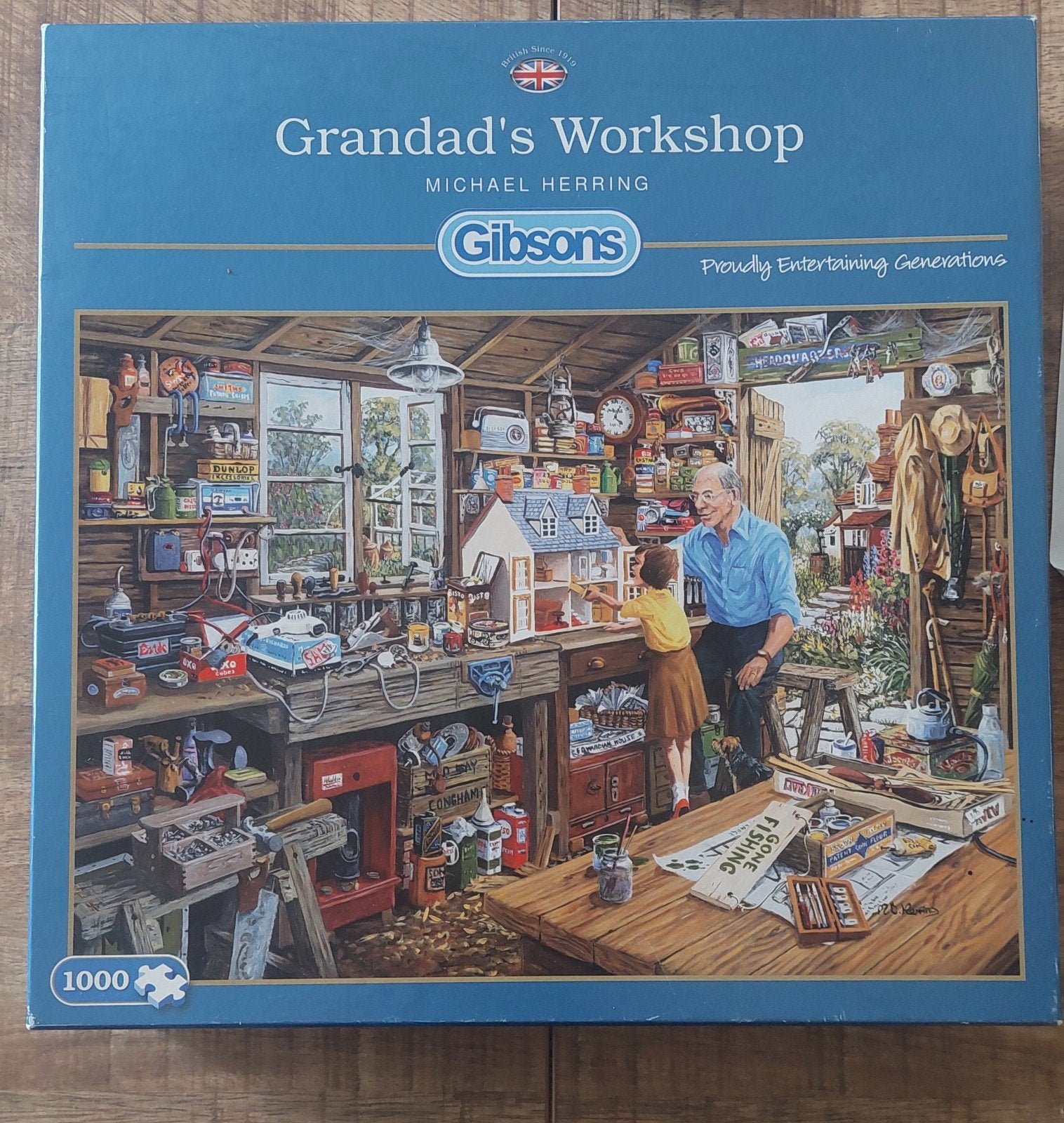 Gibsons legpuzzel, Ophalen of Verzenden, 500 t/m 1500 stukjes, Zo goed als nieuw
