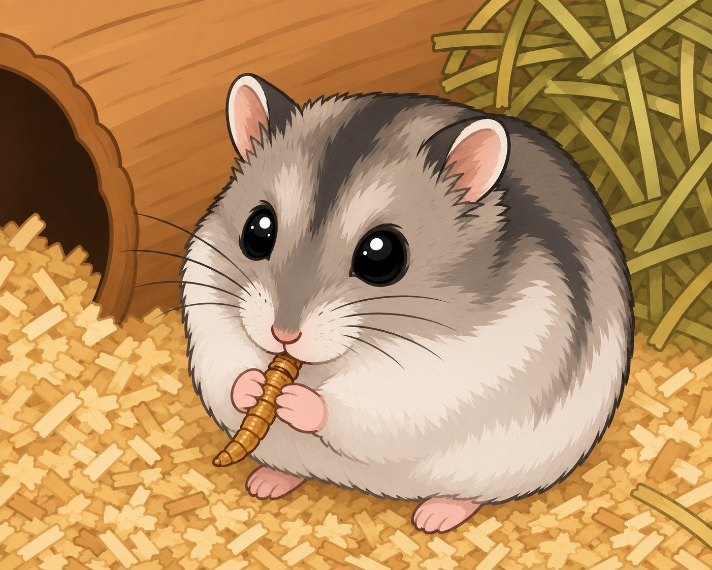 Tamme jonge dwerghamsters, Dieren en Toebehoren, Knaagdieren, Juli, Meerdere dieren, Hamster