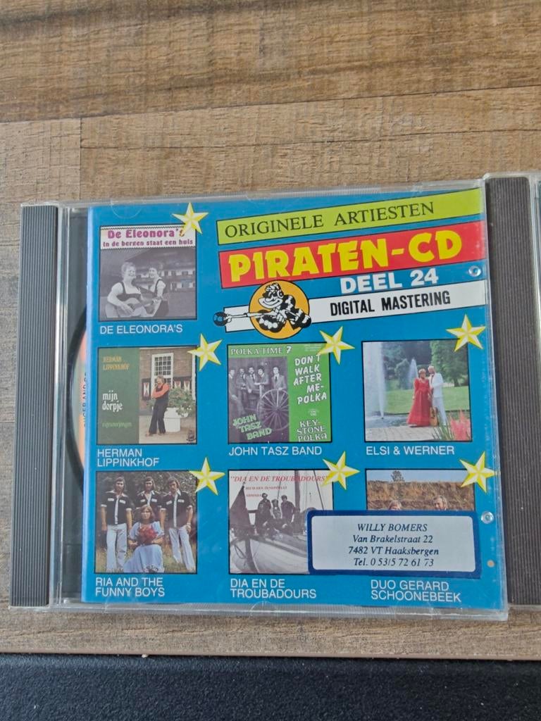 Originele Artiesten Piraten CD, Ophalen of Verzenden, Gebruikt