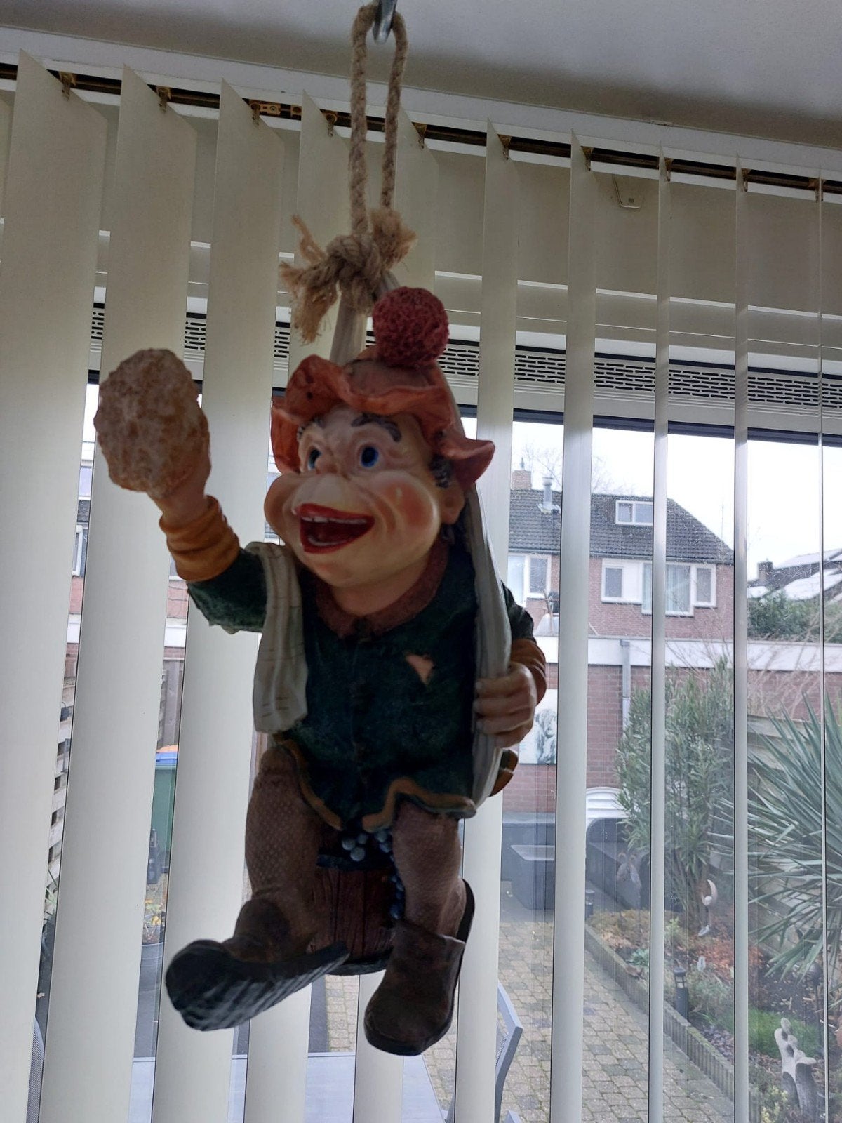 Hangende Efteling Ramenwasser Laaf 41 cm, Verzamelen, Ophalen of Verzenden, Zo goed als nieuw, Beeldje of Poppetje