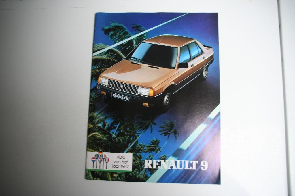 Folder Renault 9 (1982) (31), Ophalen of Verzenden, Nieuw, Renault