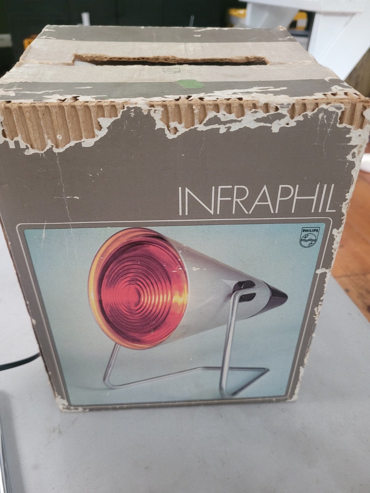Philips infraphil. space age. retro, Ophalen of Verzenden