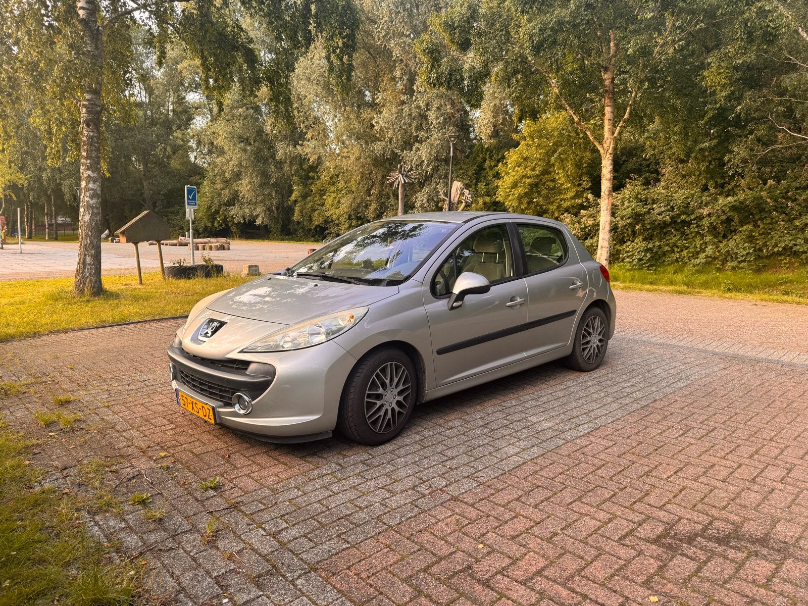 Peugeot 207 1.6 VTI 16V 5DR 2007 Champagne kleur, Voorwielaandrijving, 4 cilinders, Origineel Nederlands, 1175 kg