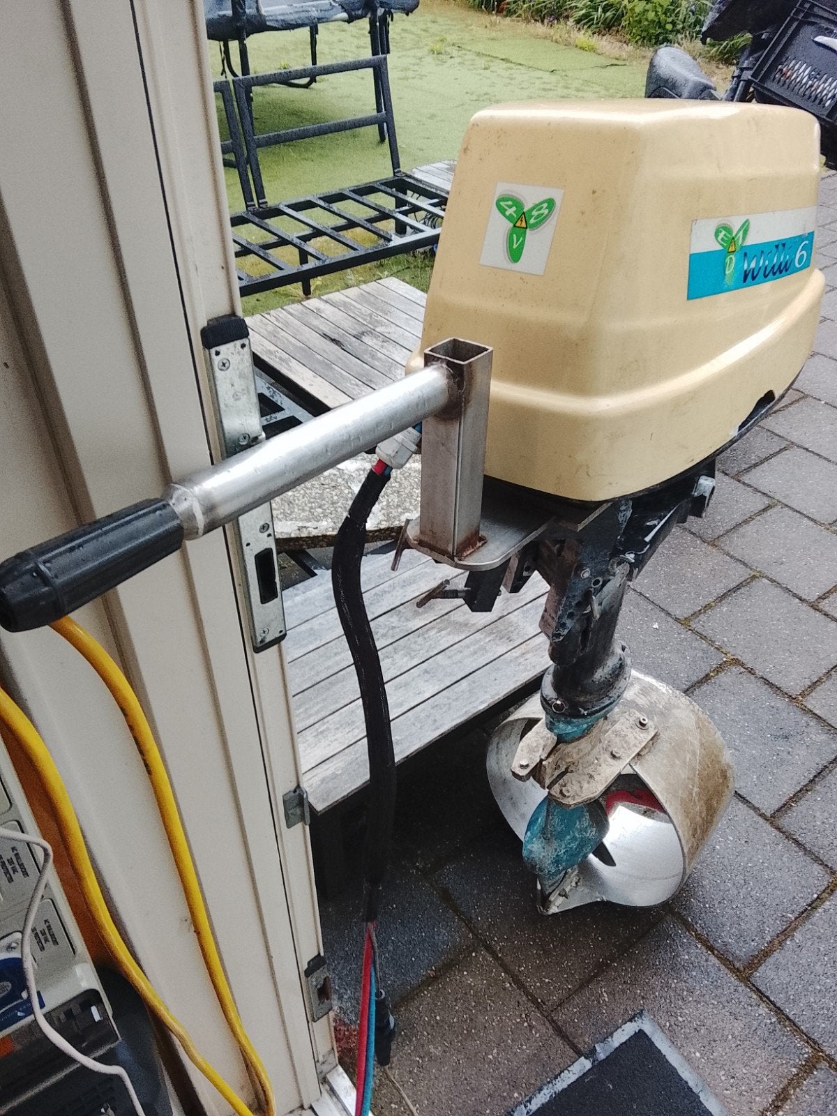 Elektrische buitenboordmotor langstaart 48v 6kw BLDC 3fase, Watersport en Boten, Bootonderdelen, Ophalen of Verzenden, Motor en Techniek