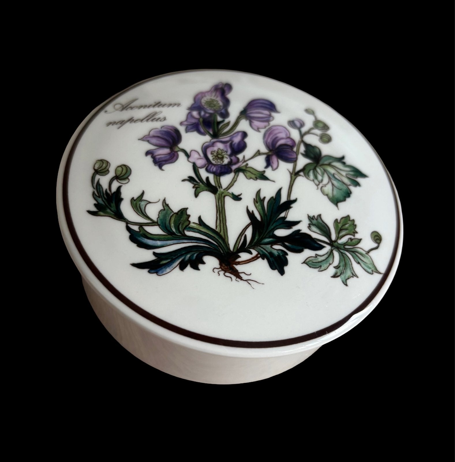 Villeroy & Boch dekselpotje / bonbondoosje- Botanisch decor, Verzenden