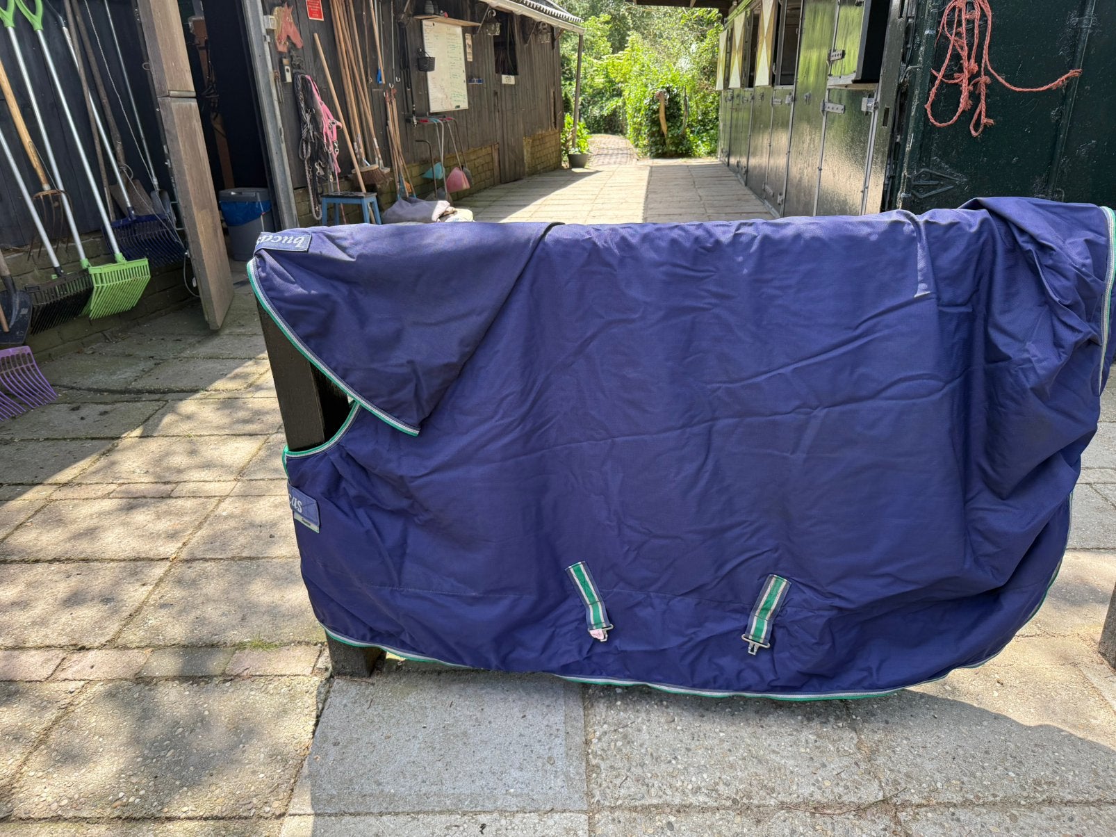 Bucas Smartex Medium + nek 6’6/198 (145), Dieren en Toebehoren, 100 g, Halsdeken, Ophalen of Verzenden, Zo goed als nieuw