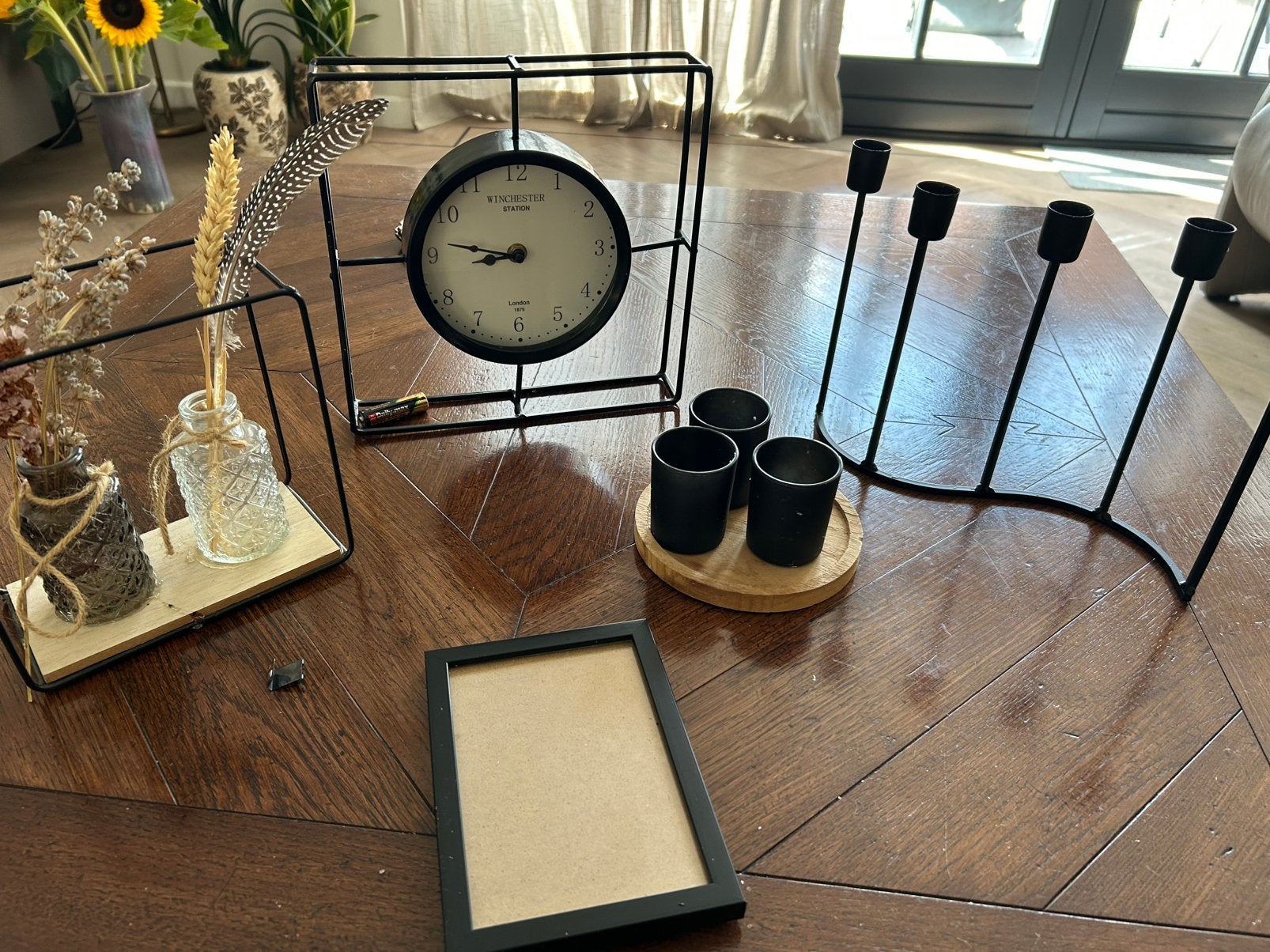 Diverse zwarte woonaccessoires, Ophalen, Zo goed als nieuw