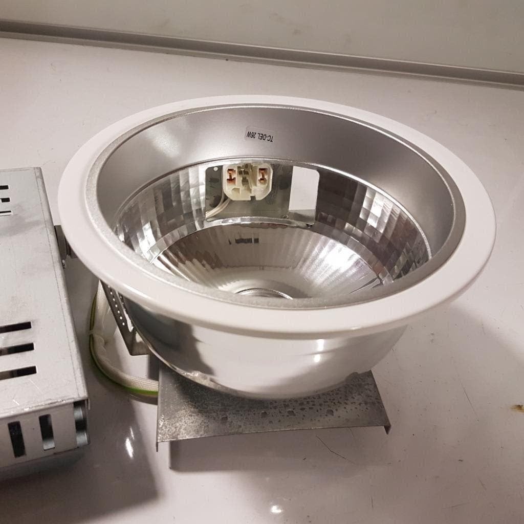 Beryl inbouw spot lamp M22 - 1x26 watt