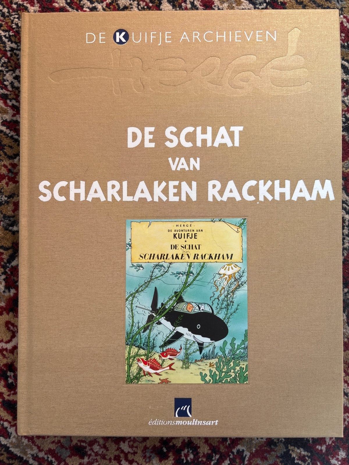 De Schat van Scharlaken Rackham - De Kuifje Archieven, Eén stripboek, Ophalen of Verzenden, Zo goed als nieuw
