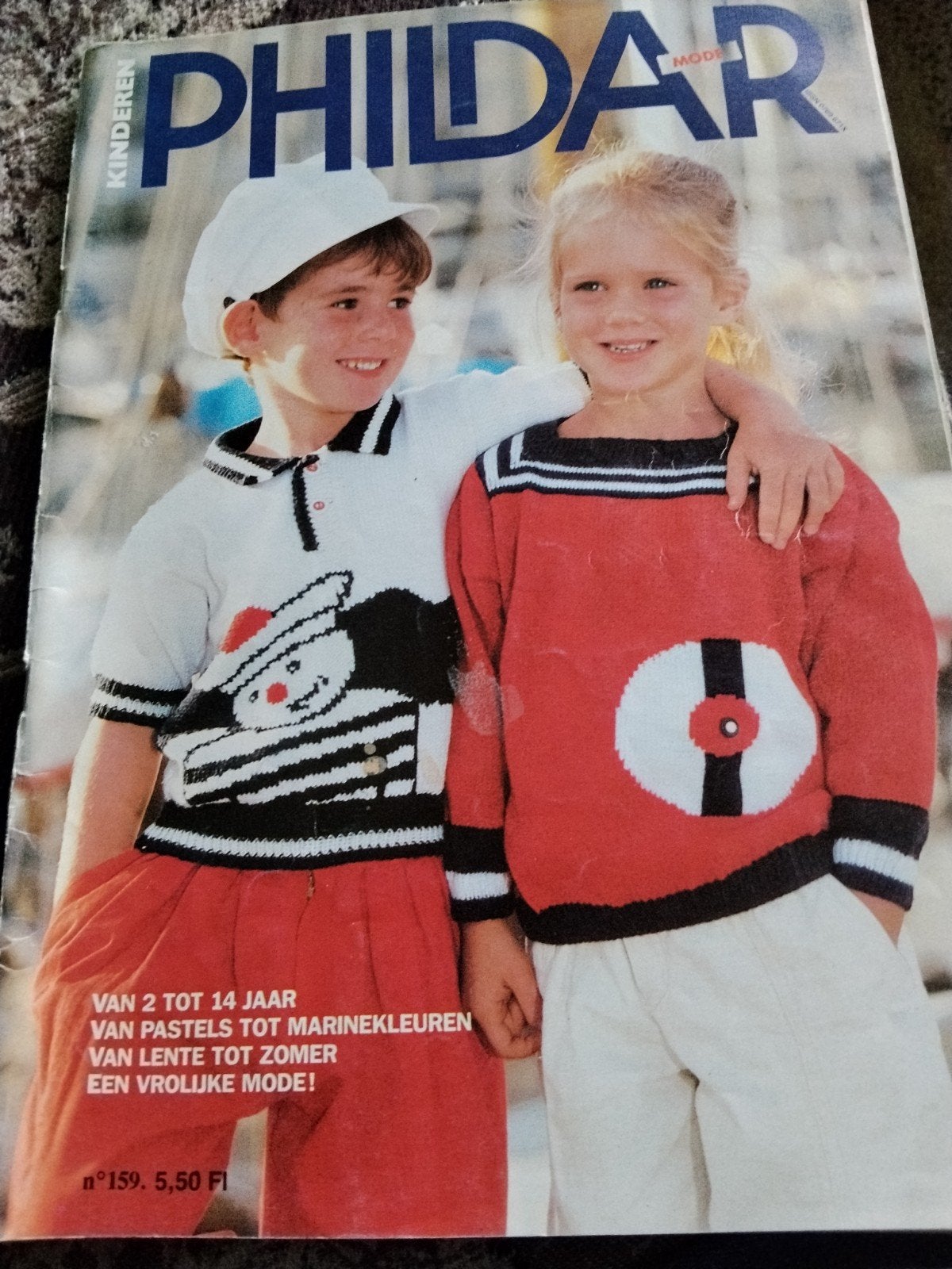 Phildar Kinderen Breiboek - Vintage patronen, Ophalen, Gebruikt