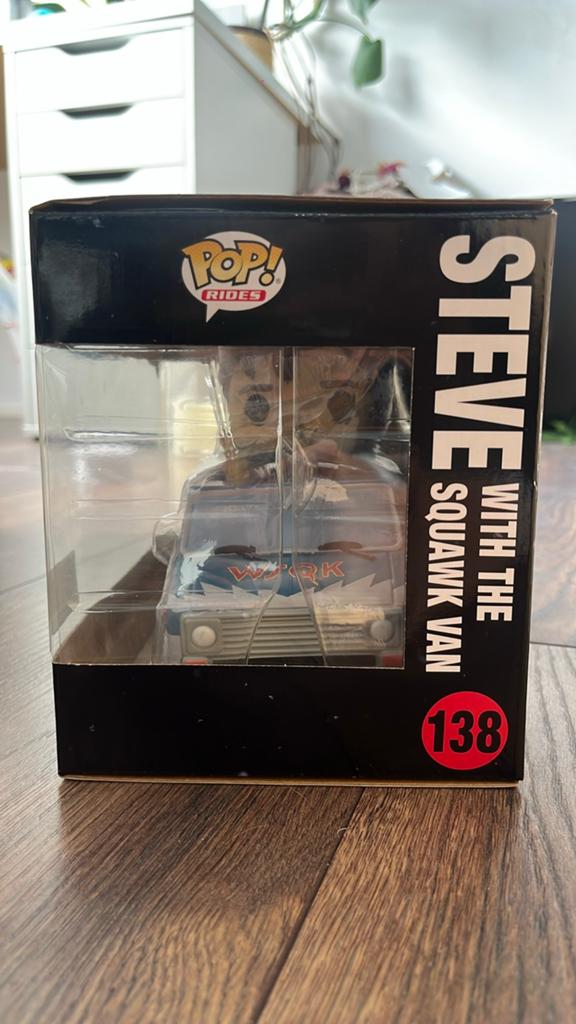 Funko Pop! Rides: Stranger Things - Steve with Squawk Van, Ophalen of Verzenden, Nieuw