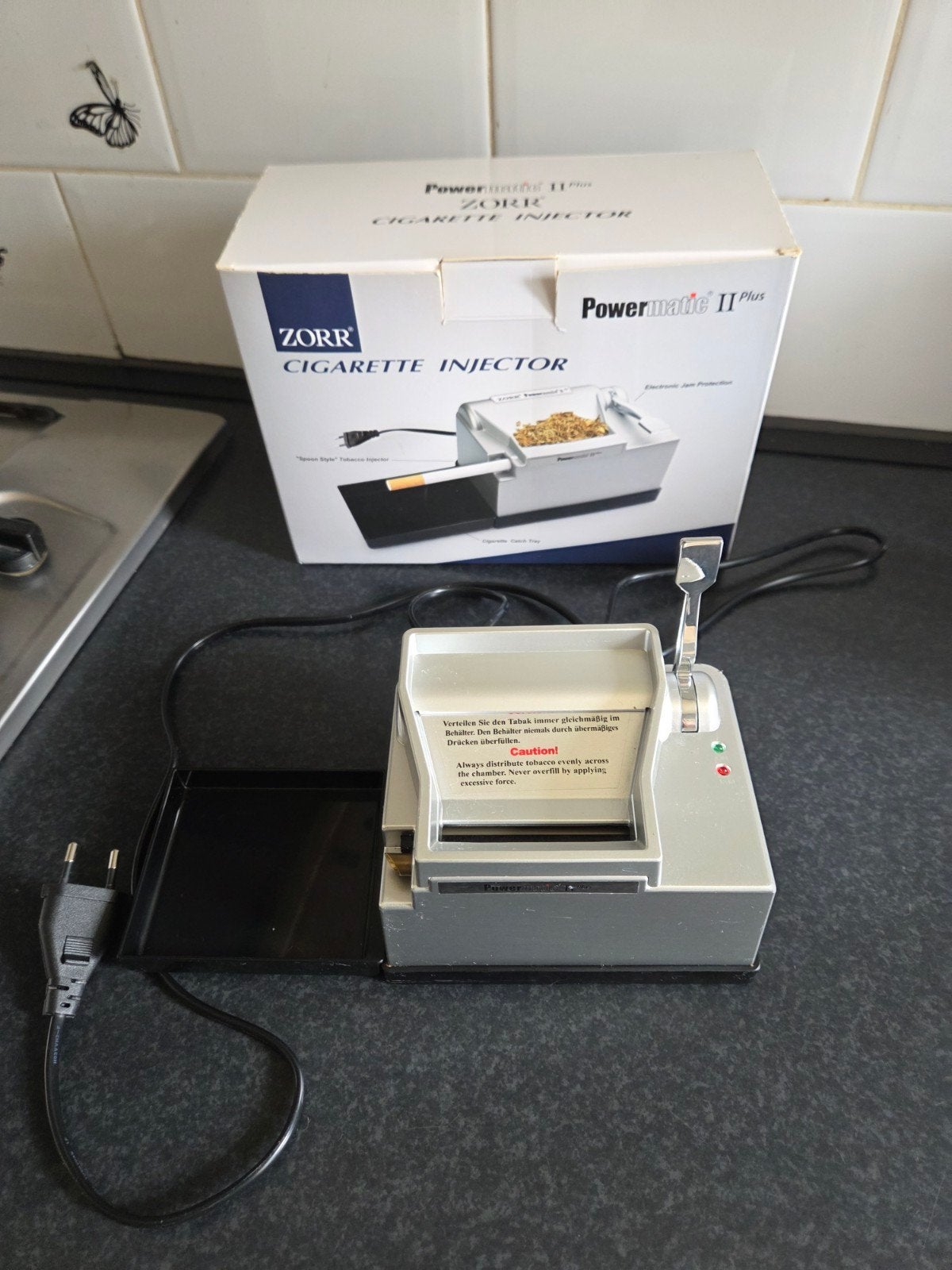 Zorr Powermatic II Plus Sigaretten Injector, Verzamelen, Ophalen, Gebruikt, Overige typen