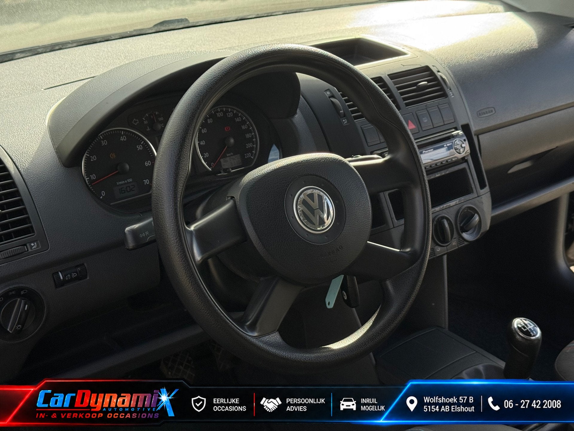 Volkswagen Polo 1.4-16V Comfortline | Distri OK | Ondh OK |, Auto's, Voorwielaandrijving, 15 km/l, Zwart, Origineel Nederlands