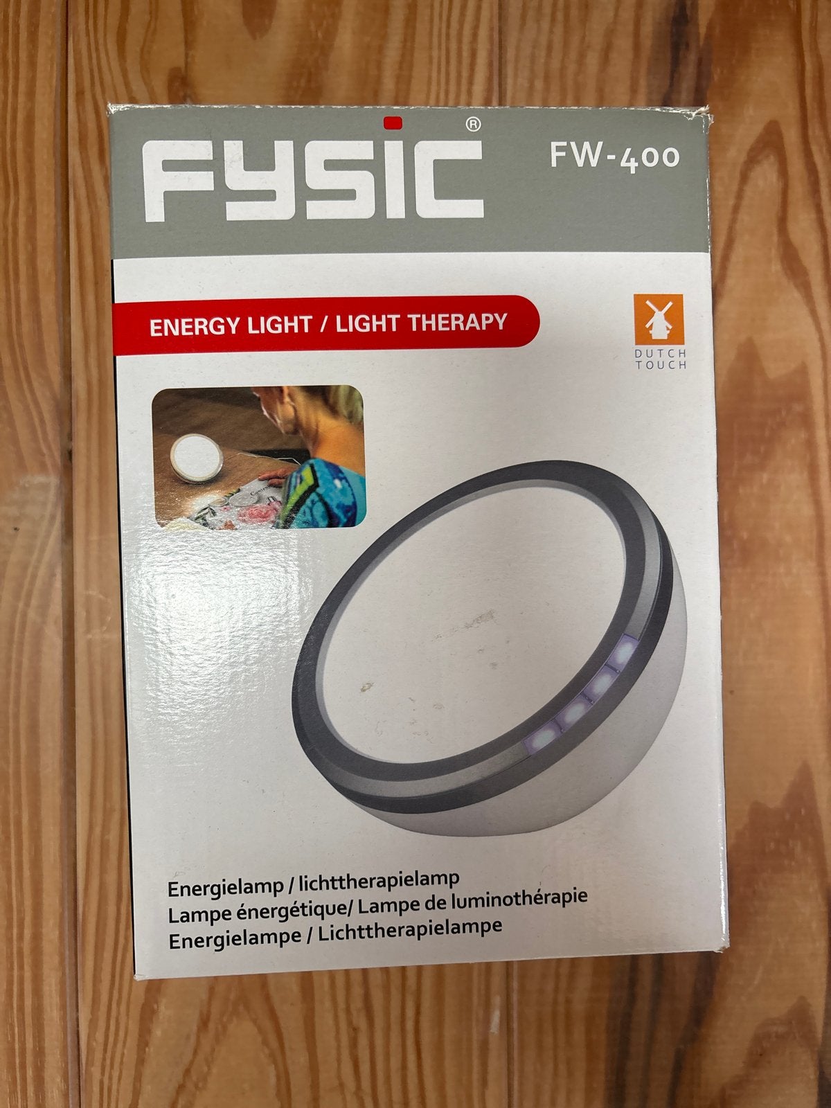 Fysic FW-400 Energielamp / Lichttherapielamp, Ophalen of Verzenden, Zo goed als nieuw