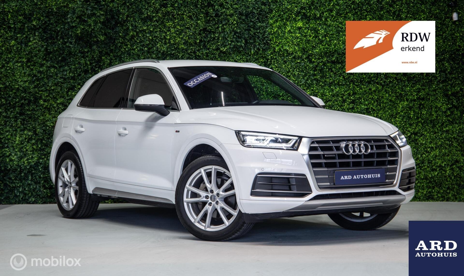Audi Q5 2.0 TFSI quattro Launch Ed.|S-line|Stoelv.|Carplay|, Auto's, 15 km/l, Gebruikt, Euro 6, 4 cilinders