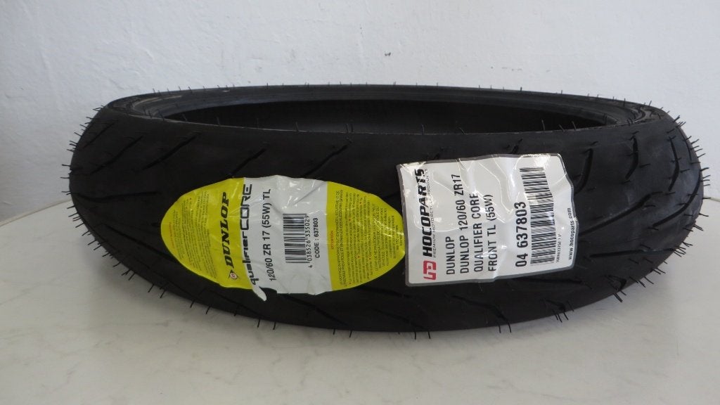 Dunlop Qualifier Core 120/60 ZR17 (55W) TL Motorband nieuw, Dunlop, Info_nl@goodyear.com, Goodyear Dunlop Tires Operations S.A., Avenue Gordon Smith, L-7750 Colmar-Berg, Luxemburg