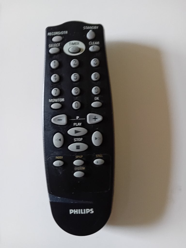 afstandbediening vhs videorecorder philips, Ophalen, Gebruikt, Overige typen