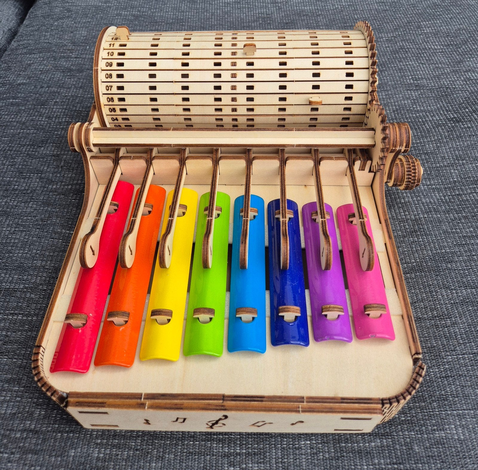 Houten Muziekdoos Xylofoon - DIY Bouwpakket, Muziek en Instrumenten, Ophalen of Verzenden, Nieuw
