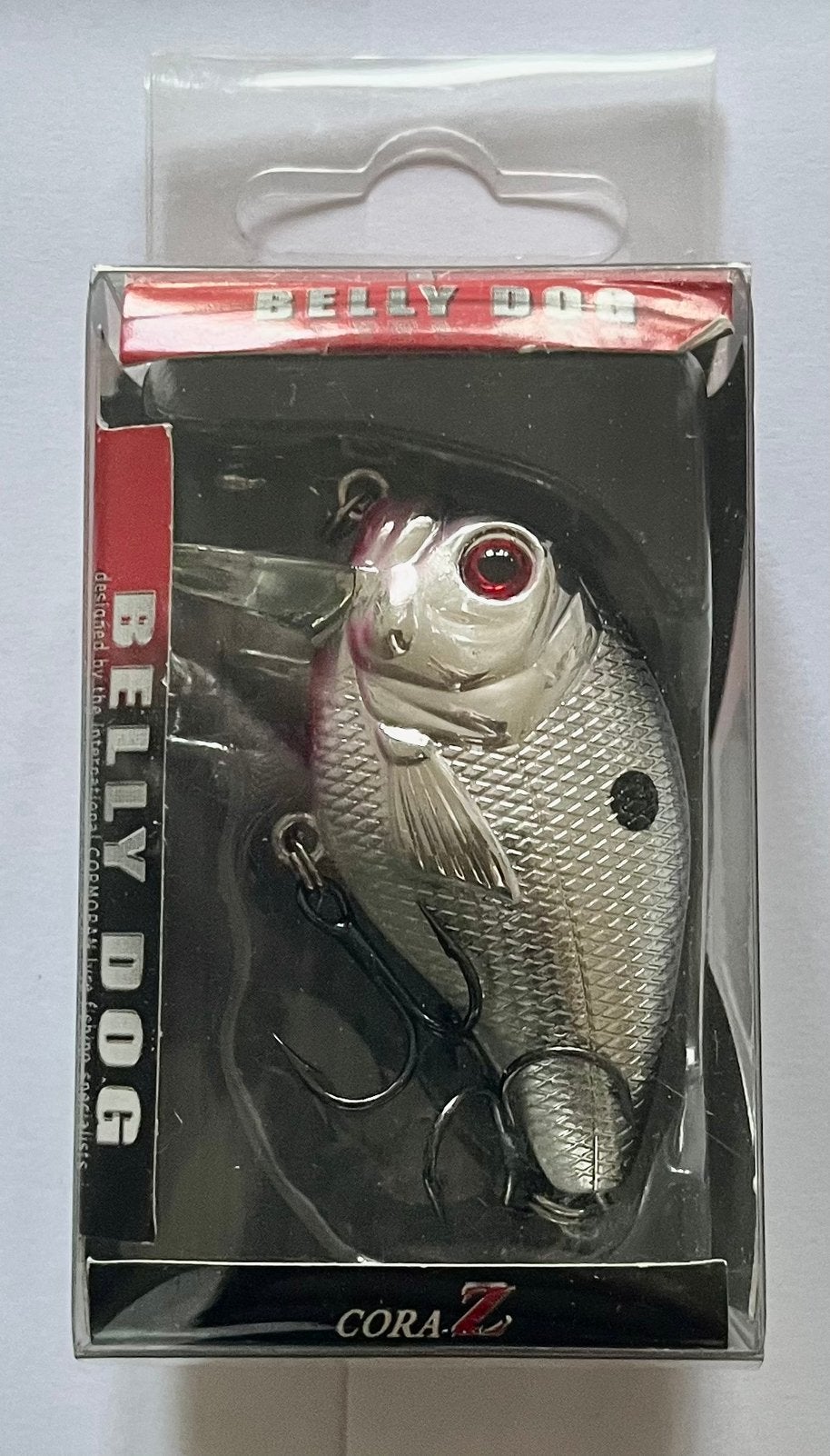 Belly Dog SR Zilver 5cm 11Gr ongebruikt, Watersport en Boten, Ophalen of Verzenden, Zo goed als nieuw