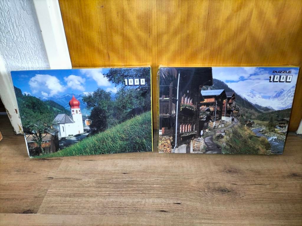 Nieuwe legpuzzels 1000 stukjes, Lötschental & Marul,€5,- stk, Ophalen of Verzenden, 500 t/m 1500 stukjes, Nieuw, Legpuzzel