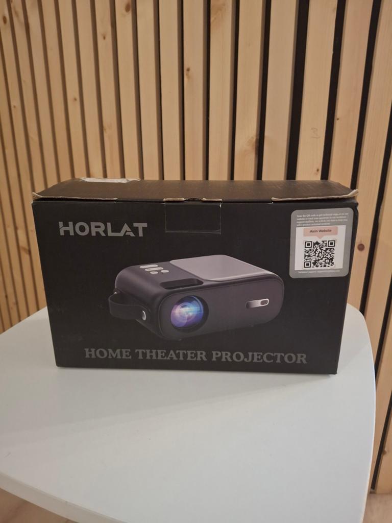 HORLAT Home Theater Projector - Nieuw in doos, HD (720), Nieuw, Ophalen of Verzenden, HORLAT